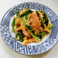 あっこ姉's cooksnap of when they made レタスとトマト、じゃこのさっと卵炒め.
