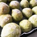そらまめぽこ's cooksnap of when they made 春らしく！小松菜ベーコンチーズパン.