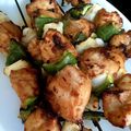 ちびひげ's cooksnap of when they made チキンの串焼き〜坦々風味〜BBQに❤.