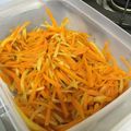 __kana__'s cooksnap of when they made 冷凍お弁当お野菜おかず：人参の生姜佃煮.