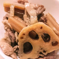 ぺろこさん's cooksnap of when they made 蓮根と豚の甘辛煮.