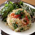 やまぷん's cooksnap of when they made カオパット・クン（タイの海老チャーハン）.