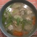Wingy's cooksnap of when they made ずぼらつみれ汁.