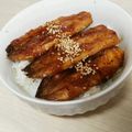 aoto's cooksnap of when they made 鰯の蒲焼.