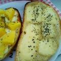 choco831's cooksnap of when they made 簡単♡やみつきハニーチーズトースト.