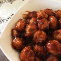 きんちょきん's cooksnap of when they made 簡単★肉団子の甘酢餡かけ.