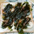 jun120121's cooksnap of when they made 納豆×ちくわトースト.
