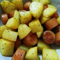 ★まゆちん★'s cooksnap of when they made じゃがいもとウインナーのカレー炒め.