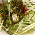 二角形's cooksnap of when they made 水菜のあっさり漬け物♪.