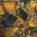 クックXJZR7R☆'s cooksnap of when they made かぼちゃとひき肉の甘辛煮.