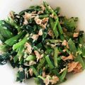 のの。's cooksnap of when they made 小松菜のツナマヨネーズ(ぽん酢)炒め.