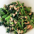 のの。's cooksnap of when they made 小松菜のツナマヨネーズ(ぽん酢)炒め.