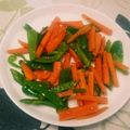 NAOばあさん's cooksnap of when they made 人参とピーマンのキンピラ.