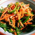 ゆうママゴン's cooksnap of when they made 簡単☆おじゃこと人参とピーマンのきんぴら.