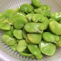 ＋SUN3's cooksnap of when they made そらまめの色鮮やかゆで方.