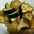 ピニヨ's cooksnap of when they made シンプル！新じゃがと鶏ものバター醤油炒め.