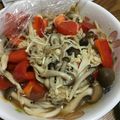 クック9P6O5D☆'s cooksnap of when they made きのことパプリカのマリネ.