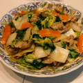 ぱくぱくchan's cooksnap of when they made 小松菜と白菜の中華風炒め.
