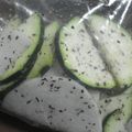 Apple_Home's cooksnap of when they made 簡単浅漬け♪ズッキーニが新食感ゆかり漬け.