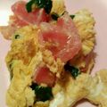 COOOTAN's cooksnap of when they made 簡単！ふわふわトマタマとニラ炒め.