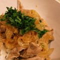 チンエリ's cooksnap of when they made 季節の甘い野菜！新玉ねぎたっぷり豚丼.