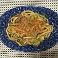 リラックマ君ママ♡'s cooksnap of when they made 野菜タップリ♡コク深♪焼きうどん♪.