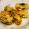 kiko9981's cooksnap of when they made 餃子のたねリメイクちくわの磯辺揚げ.