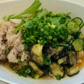 なぽりたーん's cooksnap of when they made 暑い日に♪揚げないナスと冷しゃぶそうめん.