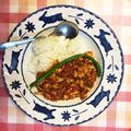 ともみ917's cooksnap of when they made 豆腐のヘルシー♡キーマカレー.