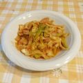オレンジリング's cooksnap of when they made 春キャベツとアスパラのケチャップ炒め❀.