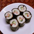 のば☀のば's cooksnap of when they made ちくわのり巻き☆カニカマきゅうり入り.