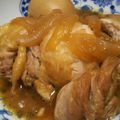 月兎☆'s cooksnap of when they made 圧力鍋でしっとり柔らか　鶏チャーシュー.