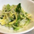 わ五助's cooksnap of when they made キャベツともやしのナムル.