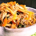 おかずのキッチン's cooksnap of when they made 根菜とこんにゃくのきんぴら.