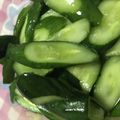 クックR5CMFN☆'s cooksnap of when they made きゅうりの浅漬け.