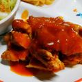 mayufu's cooksnap of when they made 簡単！鶏モモ肉のトマトソース煮.