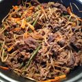 奈美っぺ's cooksnap of when they made お弁当にも☆ゴボウと蒟蒻牛肉炒め.