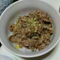 minaty1979's cooksnap of when they made 塩だれ焼き肉＊ご飯にのせて牛丼や豚丼にも.