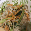 ぱりっさ's cooksnap of when they made 豚肉と小松菜のごま豆乳炒め.