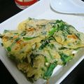 いちご0222's cooksnap of when they made にらともやしのチヂミ.