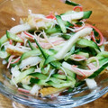 アヤレモン's cooksnap of when they made きゅうりとちくわ・カニカマのナムル.