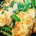 きりん４'s cooksnap of when they made 新食感☆お手軽ふわとろニラ玉.