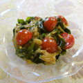☆Rokko☆'s cooksnap of when they made ☆ワカメとトマトのなめ茸和え☆.