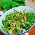 milkmocha's cooksnap of when they made 無限ピーマン.