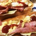 rimoru's cooksnap of when they made ホットドッグ(卵＆ベーコン).