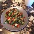 時々肉を食べたい's cooksnap of when they made 豚肉とほうれん草の卵炒め.