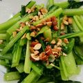 なちょすぅ's cooksnap of when they made 小松菜とナッツの黄身しょう油かけ.