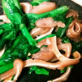 ふぁんたにゃん's cooksnap of when they made 菜の花と豚ミミガーの炒め物.