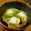 氷わたあめ's cooksnap of when they made 【簡単】【時短】うちの定番♡きぬさや卵煮.