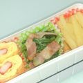ＨＡＬ．Ｍ's cooksnap of when they made ☆お弁当☆小松菜のベーコン炒め.